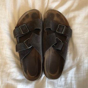 Brown/Grey Birkenstocks